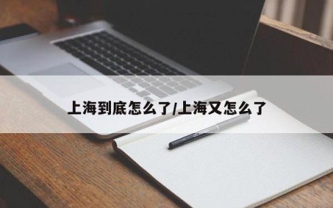 上海到底怎么了/上海又怎么了
